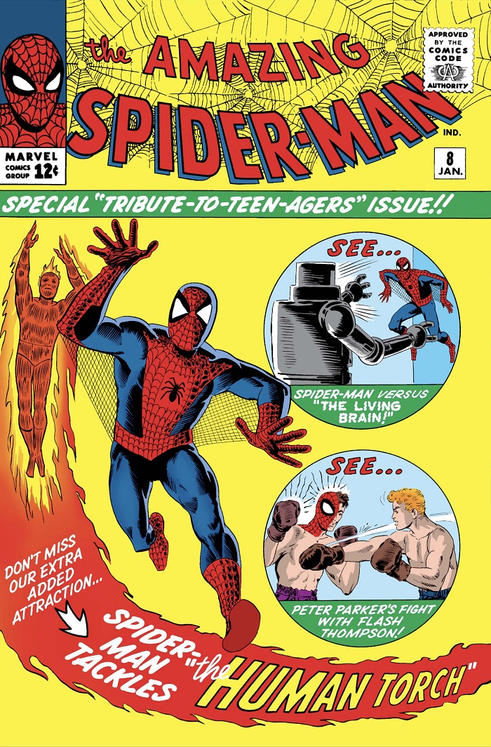 Amazing Spider-Man #8:The Terrible Threat Of The Living Brain