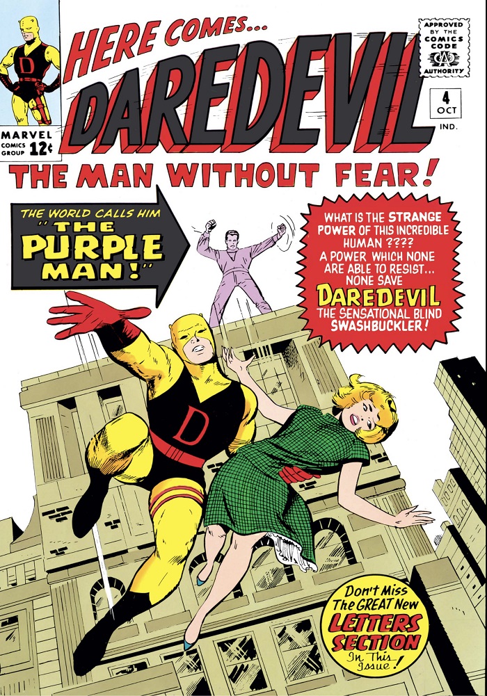 Daredevil #4:Killgrave, The unbelievable purple man!
