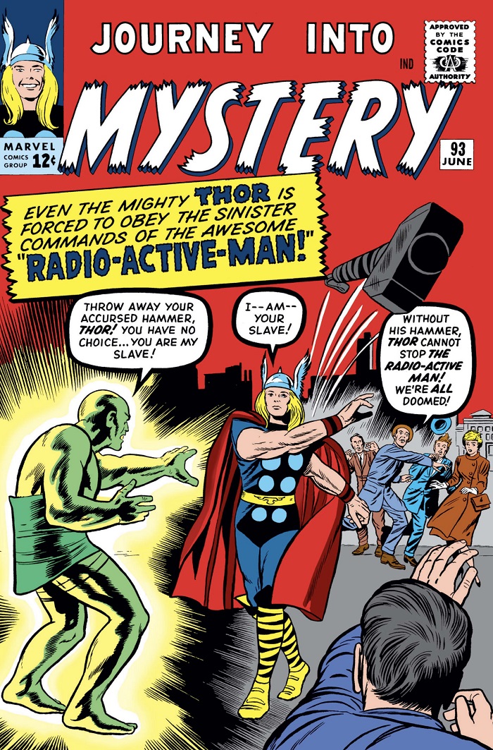 Journey Into Mystery #93:The Mighty Thor Verses.. The Mysterious Radio-Active Man!