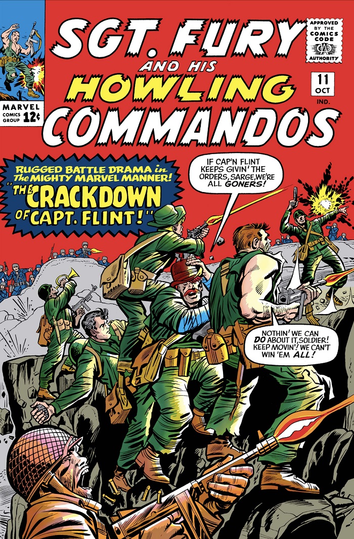 Sgt. Fury and His Howling Commandos #11:The Crackdown of Capt. Flint!