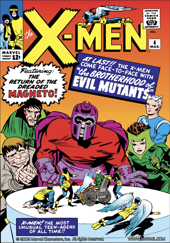 X-Men #4:The Brotherhood Of Evil Mutants!