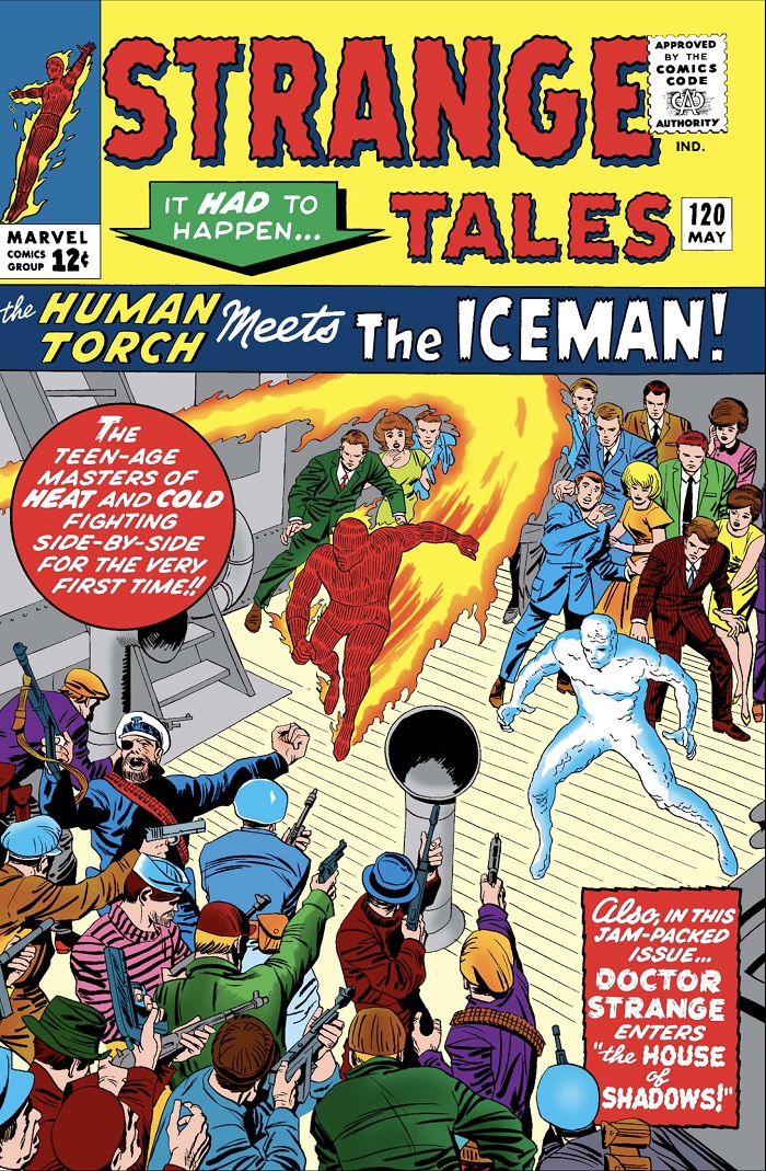 Strange Tales #120:The Torch meets The Iceman!