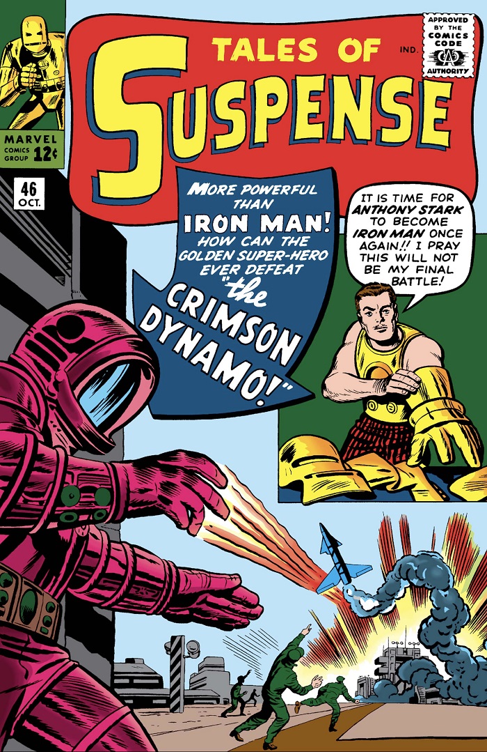 Tales Of Suspense #46:Iron Man Faces The Crimson Dynamo!