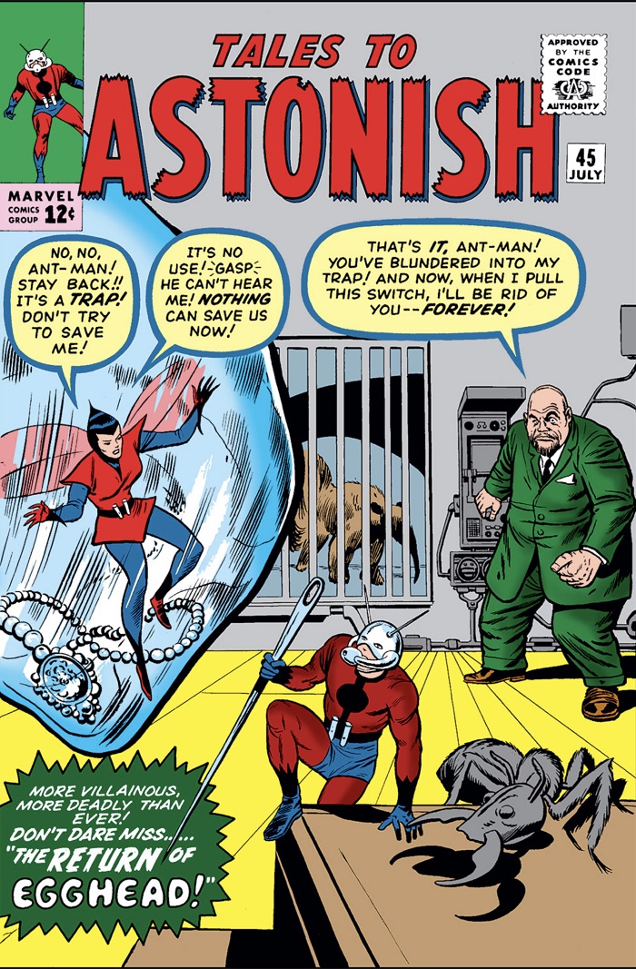 Tales to Astonish #45:The Terrible Traps Of Egghead!